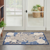 nourison aloha alh32 blue grey rug