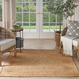 nourison natural jute njt01 bleached rug