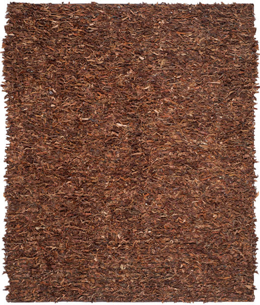 safavieh clearance leather shag lsg511b saddle rug