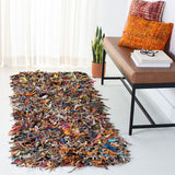 safavieh clearance leather shag lsg511m multi rug