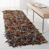 safavieh clearance leather shag lsg511m multi rug