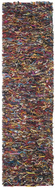 safavieh clearance leather shag lsg511m multi rug