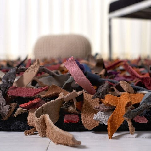 safavieh clearance leather shag lsg511m multi rug