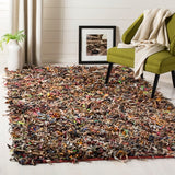 safavieh clearance leather shag lsg511m multi rug