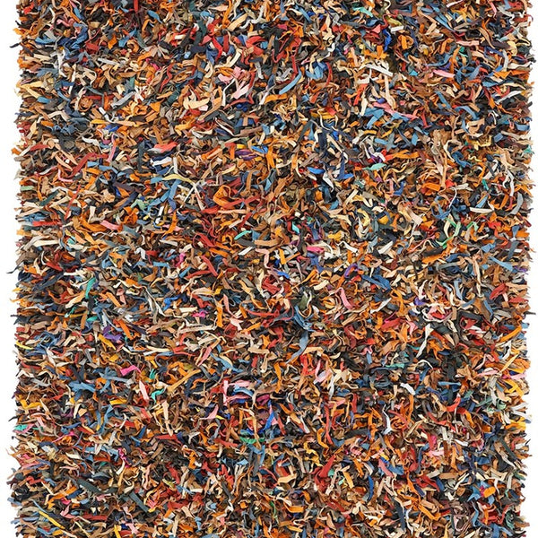 safavieh clearance leather shag lsg511m multi rug