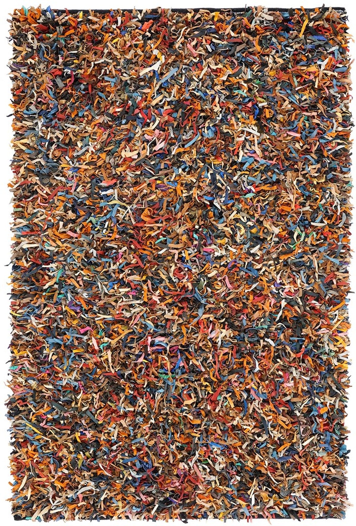 safavieh clearance leather shag lsg511m multi rug