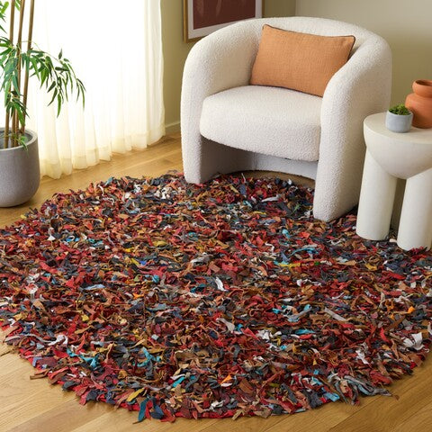 safavieh clearance leather shag lsg511m multi rug