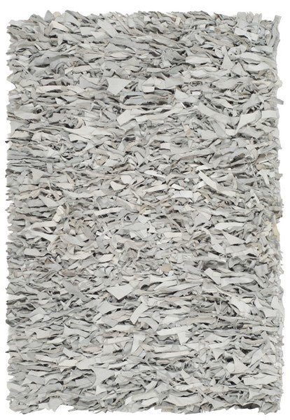 safavieh clearance leather shag lsg601c grey rug