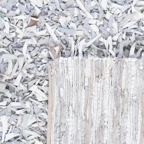 safavieh clearance leather shag lsg601c grey rug