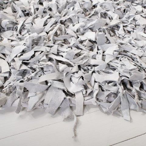 safavieh clearance leather shag lsg601c grey rug