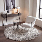 safavieh clearance leather shag lsg601c grey rug