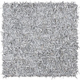 safavieh clearance leather shag lsg601c grey rug