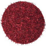 safavieh clearance leather shag lsg601d red rug