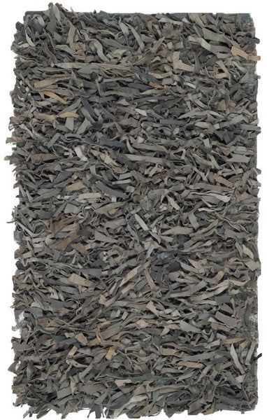 safavieh clearance leather shag lsg601g grey rug