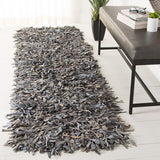 safavieh clearance leather shag lsg601g grey rug