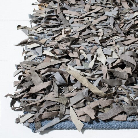 safavieh clearance leather shag lsg601g grey rug