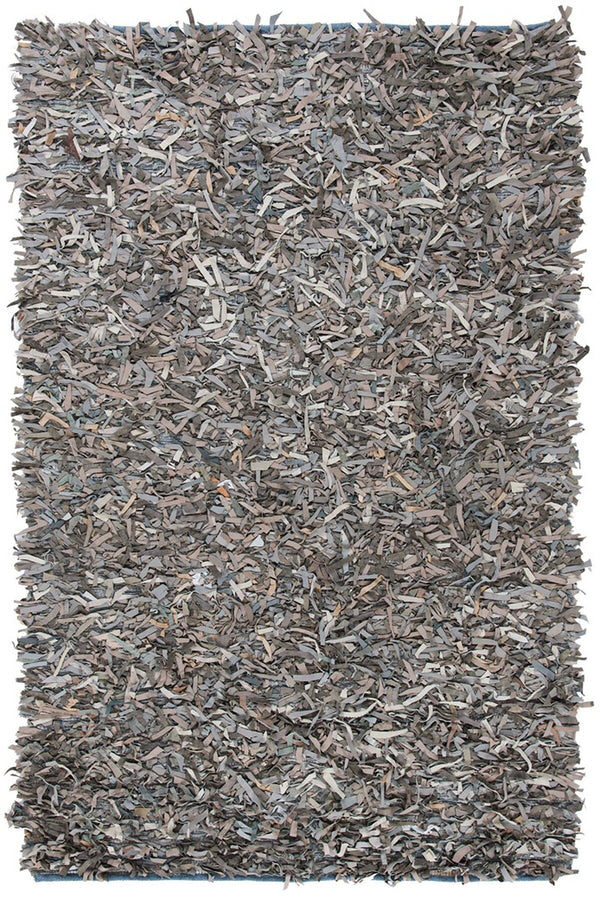 safavieh clearance leather shag lsg601g grey rug
