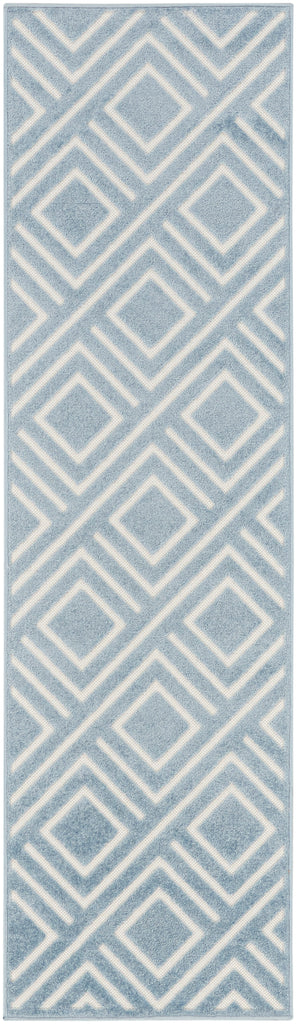 nourison care free caf03 blue rug