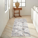 nourison ck022 infinity ifn04 ivory grey blue rug
