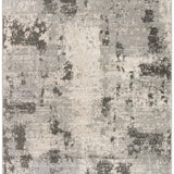 nourison serenity home srh06 ivory grey rug