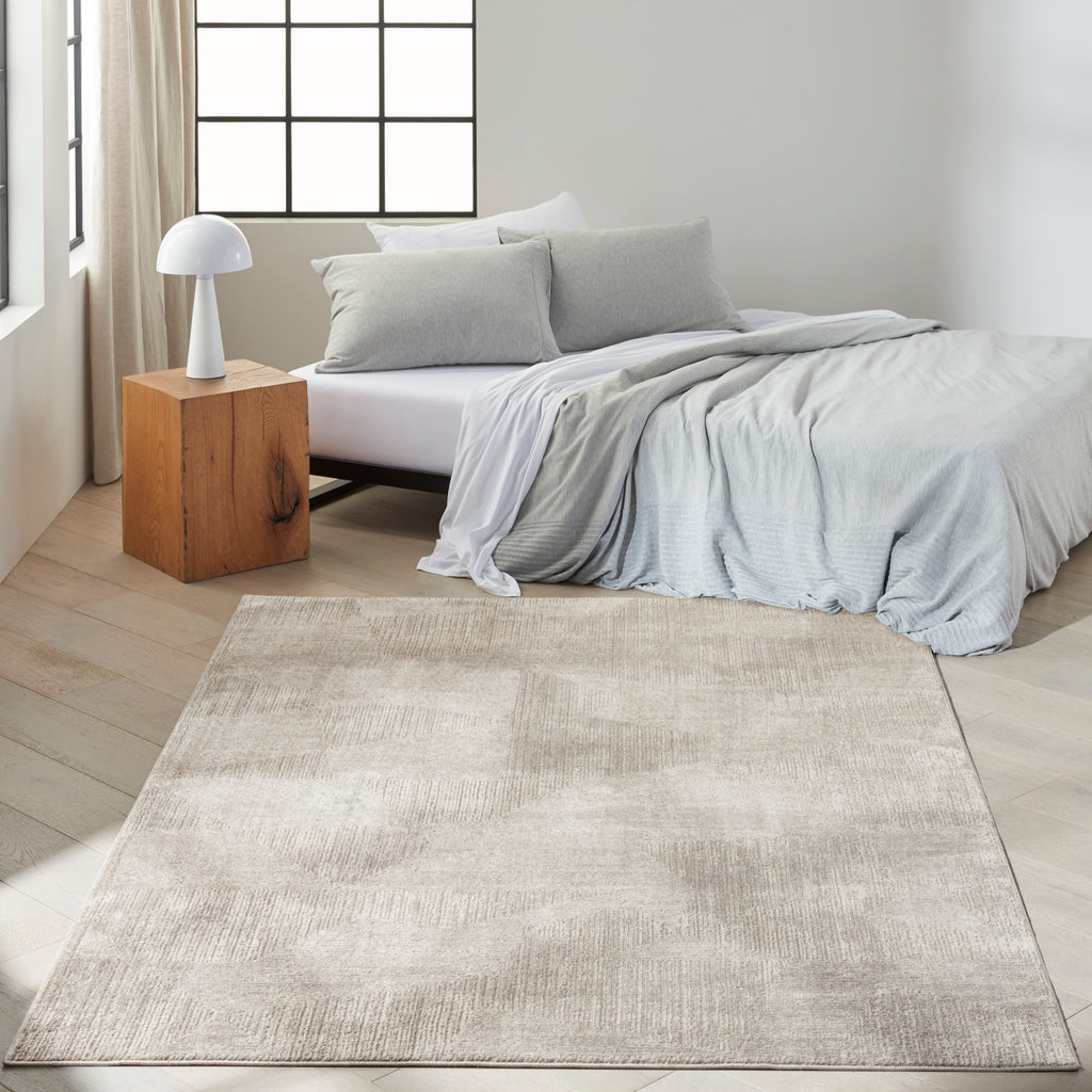 nourison ck024 irradiant irr01 silver rug