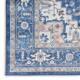 nourison fulton ful10 navy ivory rug