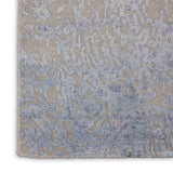 nourison silk shadows sha18 grey blue rug