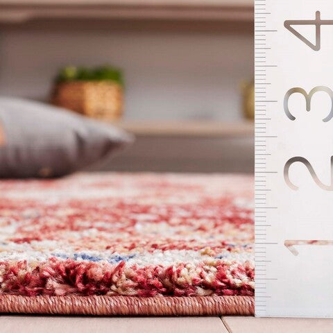 safavieh clearance luna lun107r red rug