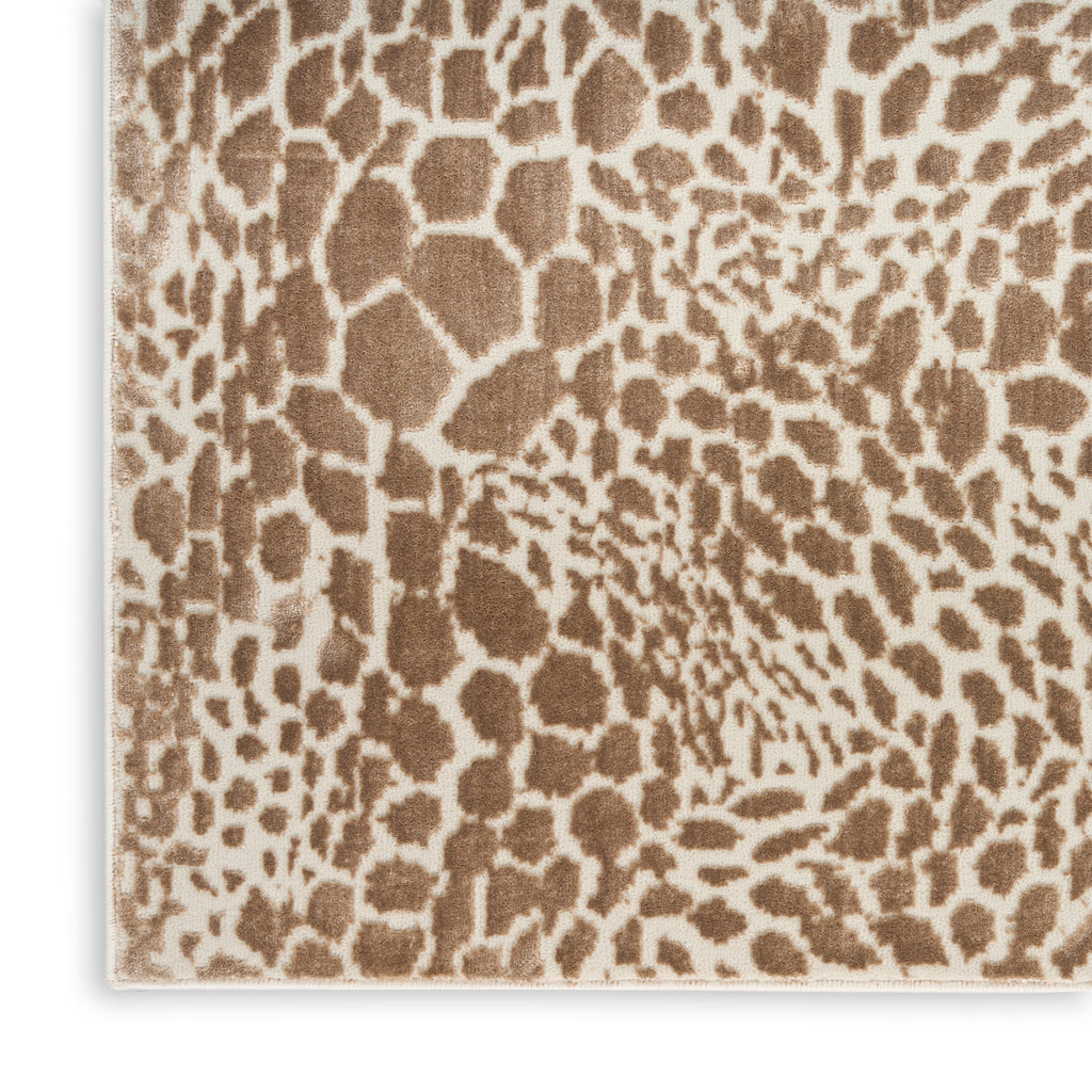 nourison desire dsr08 camel silver rug