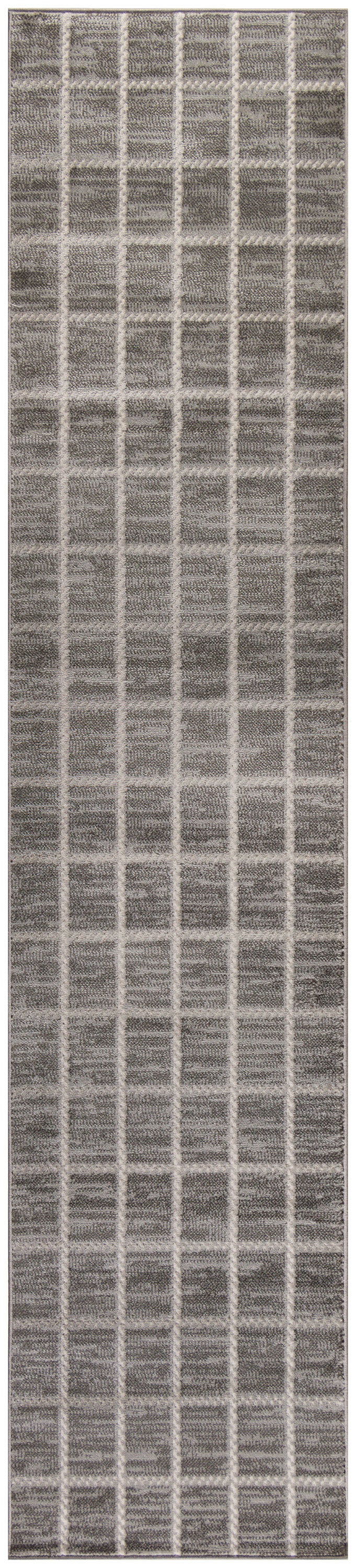 nourison serenity home srh05 grey ivory rug