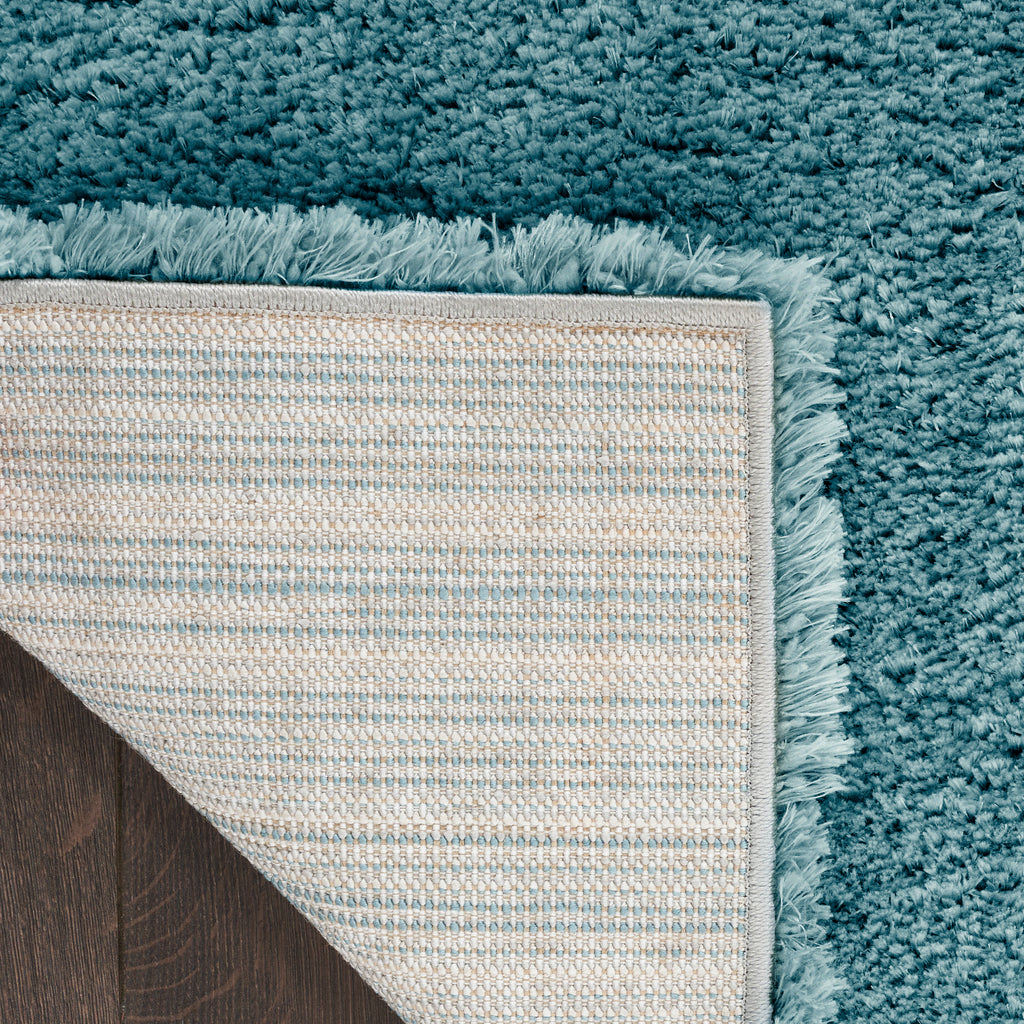 nourison dreamy shag drs05 aqua rug
