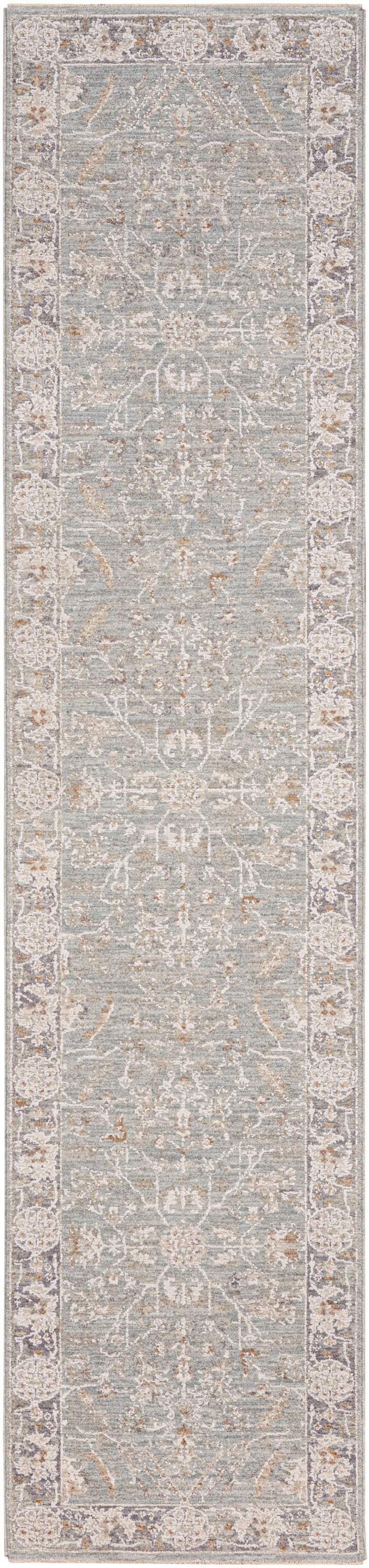 nourison infinite ift01 blue ivory rug