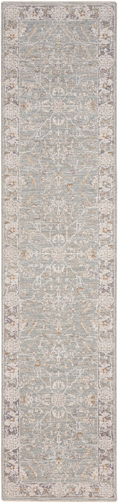 nourison infinite ift01 blue ivory rug