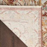 nourison sahar shr02 rust rug