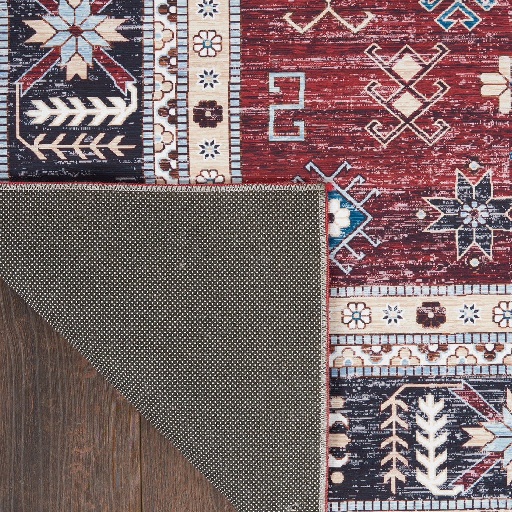 nourison fulton ful03 red rug