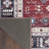nourison fulton ful03 red rug
