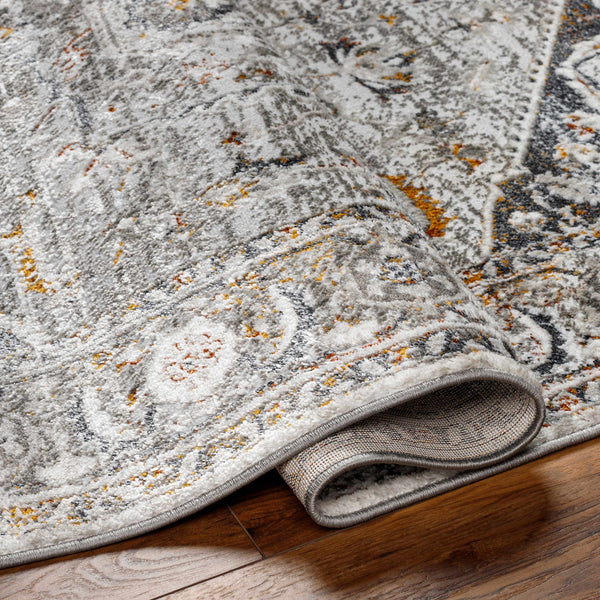 Hauteloom Liverpool LVP4116 Charcoal Machine Made Polypropylene Rug