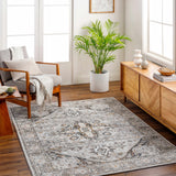 Hauteloom Liverpool LVP4116 Charcoal Machine Made Polypropylene Rug