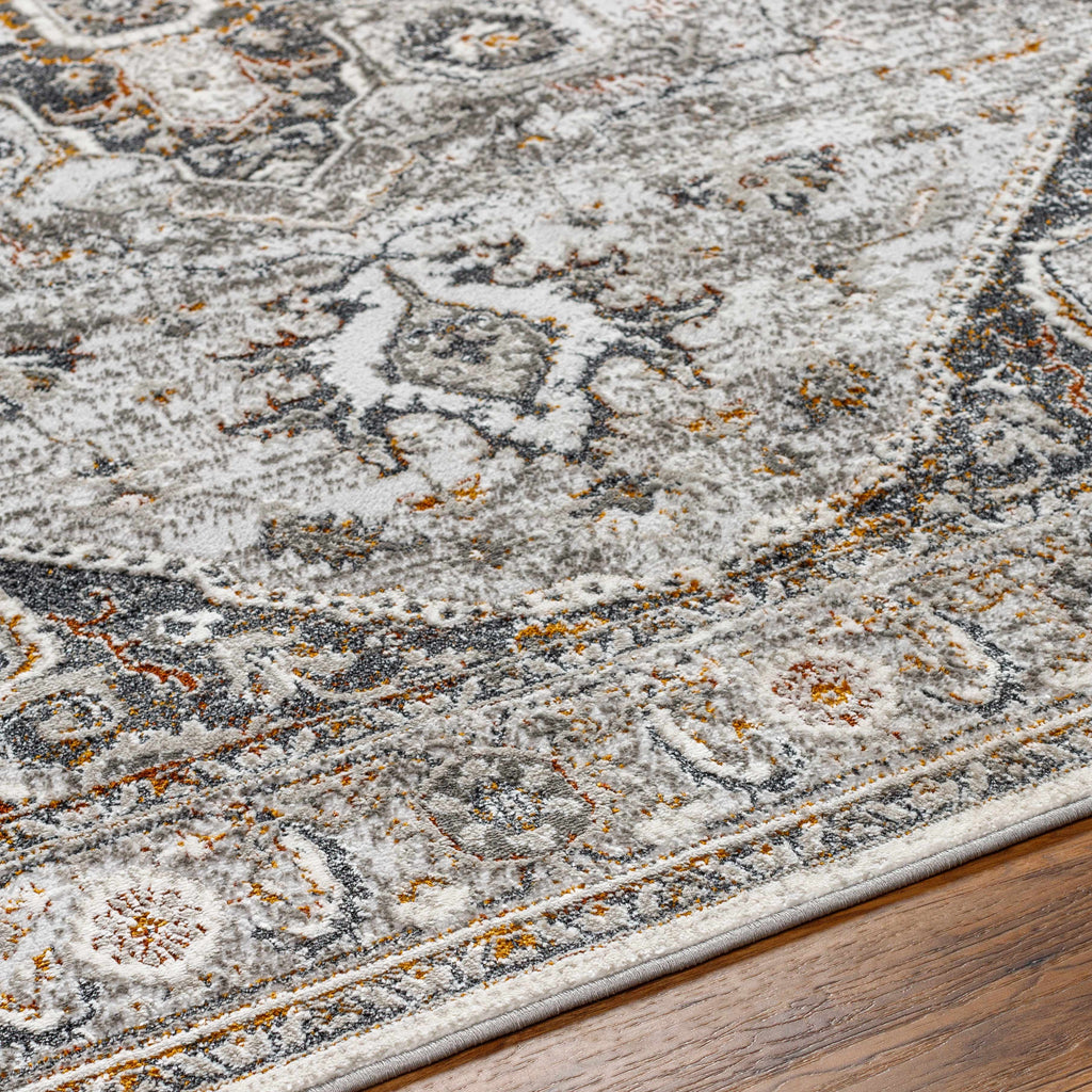 Hauteloom Liverpool LVP4116 Charcoal Machine Made Polypropylene Rug