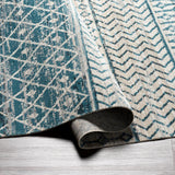Surya Closeout Lavadora LVR-2335 Blue Rug