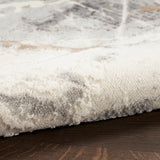 nourison elation etn13 ivory grey rug