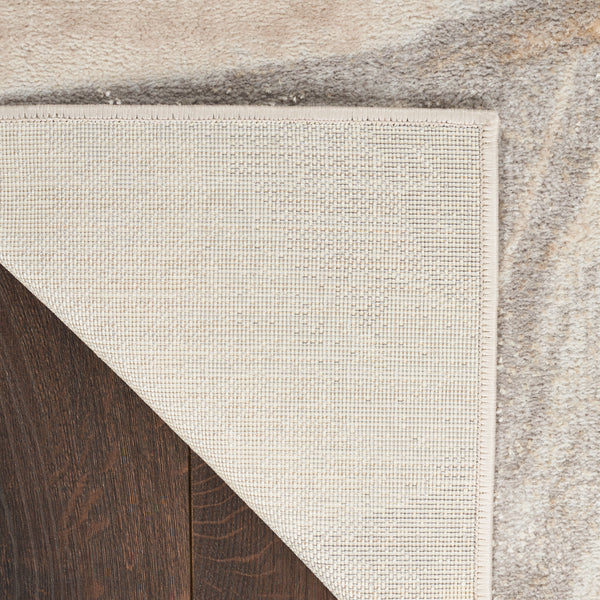 nourison brushstrokes bsk01 beige grey rug