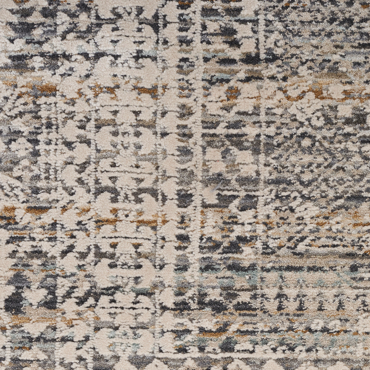 nourison lynx lnx05 ivory slate rug