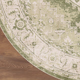 nourison astra machine washable asw11 ivory green rug