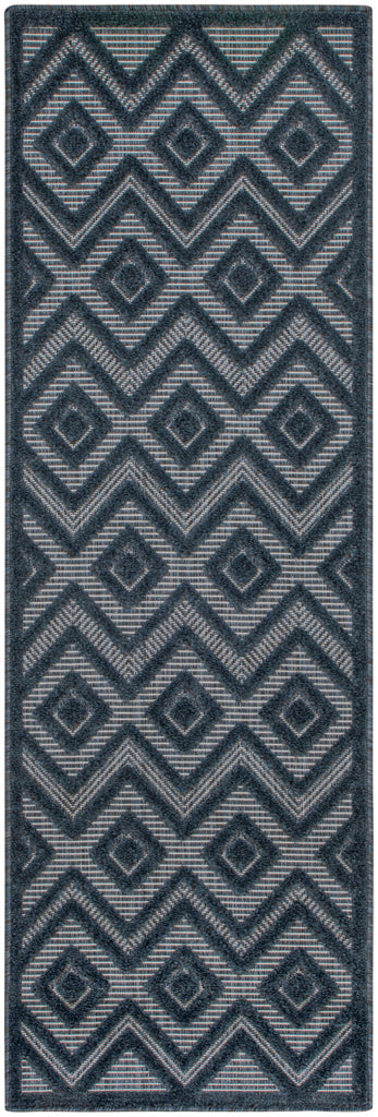 nourison versatile nrv01 navy blue rug