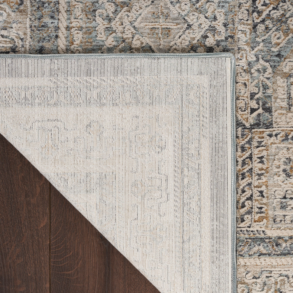 nourison lynx lnx01 ivory charcoal rug