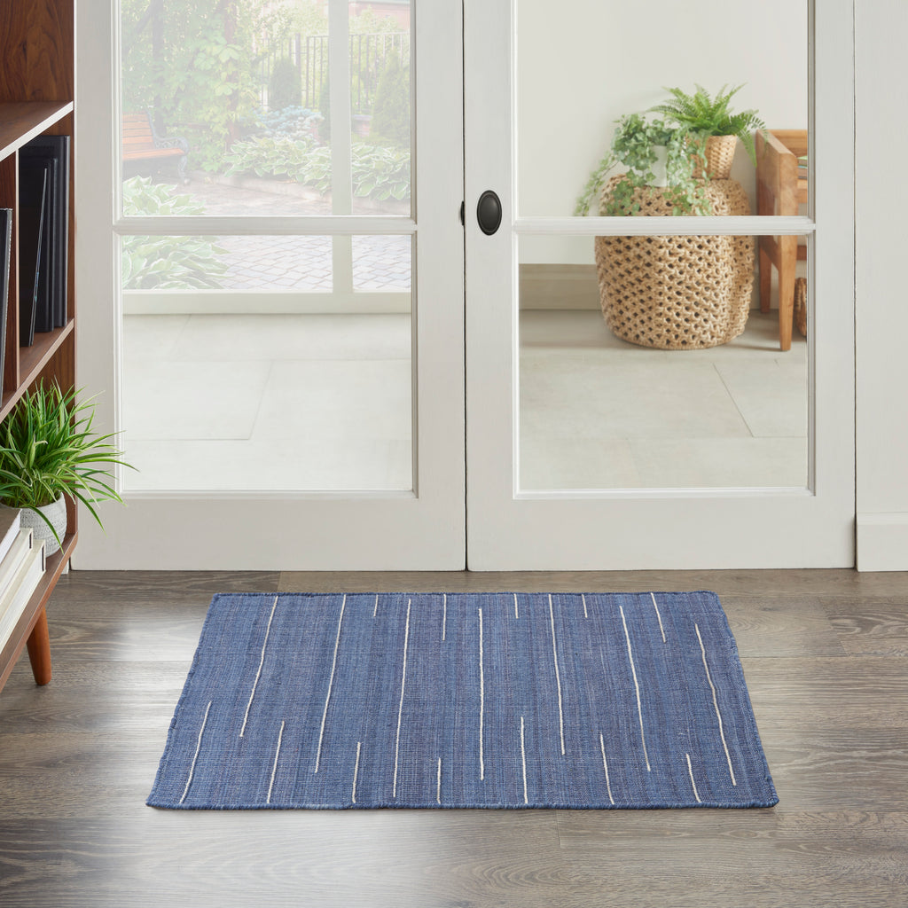 nourison interweave iwv01 navy rug
