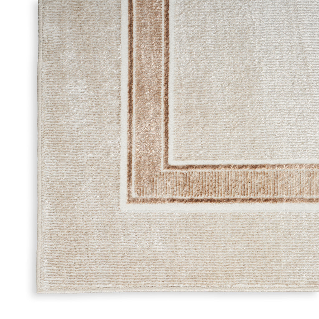 nourison glitz glz08 ivory cream rug