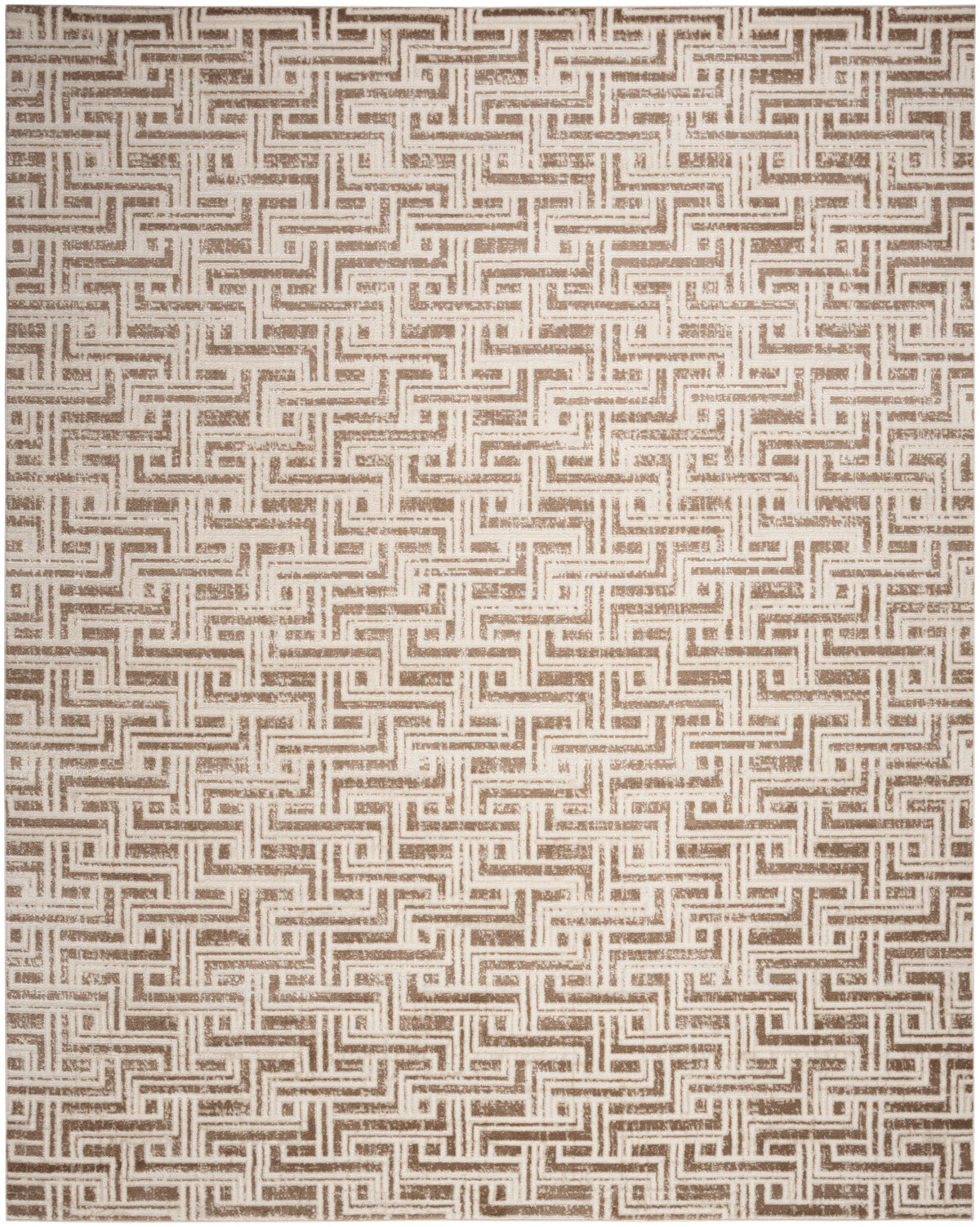 nourison serenity home srh04 mocha ivory rug