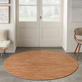 nourison nourison essentials nre01 rust rug